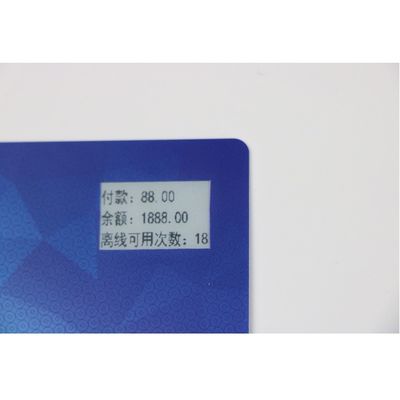 Het Schermcontact Chip Card 7816 Chip Embedded 13.56mhz van de 1,02 Duiminkt