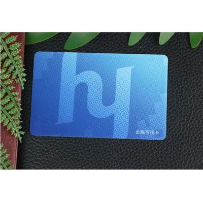 0.84mm Dikke Visuele OTP Smart Card 13 Beetjes het Koude Portefeuille Zonne Laden