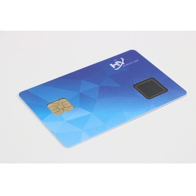 Koude de portefeuille blokkerende kaarten 0.84mm van de Drukwijze rFID Dikte Veelvoudige Authentificatie