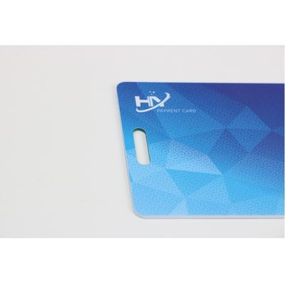 Van het Schermidex van de 1,02 Duiminkt de Vingerafdruk Waterdicht Smart Card IP68