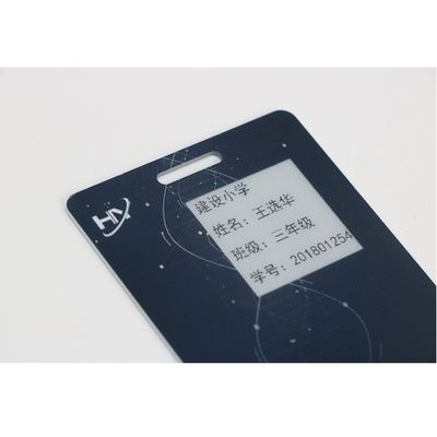 Vingerafdrukbetaling 1.5mm Veiligheid Smart Card 7816 met het elektronische inktscherm