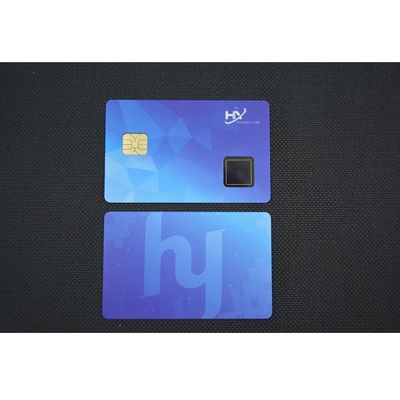 Ingebedde de VingerafdrukCreditcard 1.0mm van OTP Band Bidirectionele Authentificatie