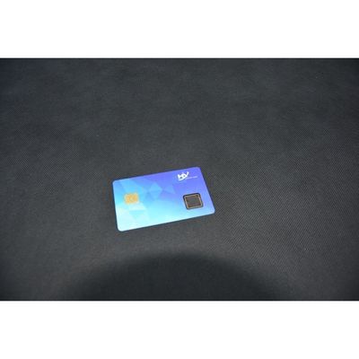 Voor authentiek verklaarde Biometrische Vingerafdruksmartcards 0.76mm met OLED-het Scherm