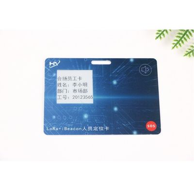 Navulbare 1.5mm RFID Kaart Zonder contact met OLED-het schermoem ODM