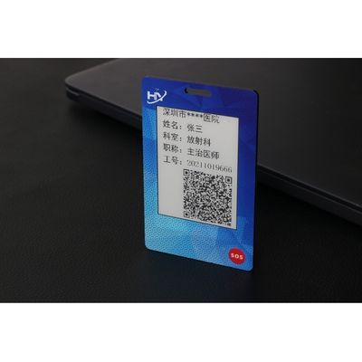 Elektronische RFID Gedrukte de Kaart13.56mhz douane Zonder contact van het Inktscherm OTP