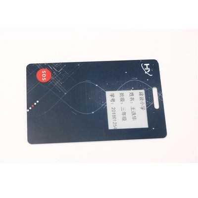 1,54 de Kaarten13.56mhz Elektronische Document van Rfid van de Duime Inkt het Zeer belangrijke Scherm