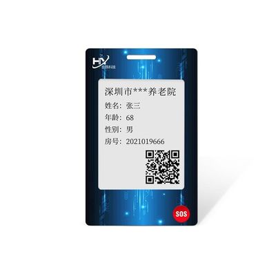 Lora Positioning OTP Smart Card IDEX FPC Rrison het Debetkaart van 1,54 Duimotp