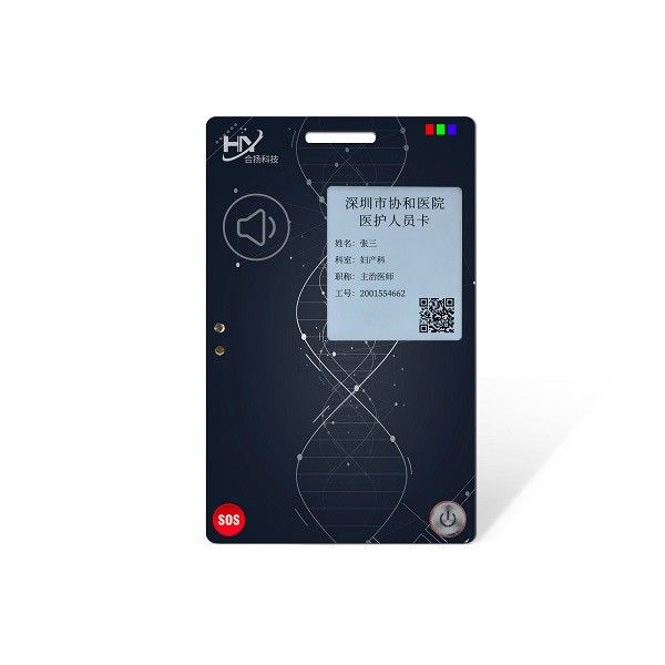 IP68 OTP Smart Card Één Keer WachtwoordCreditcard met het Licht van de het Schermlay-out